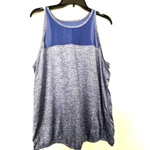 Champion Sleeveless Mesh Top Dryweave Wicking Workout Tank Size Large